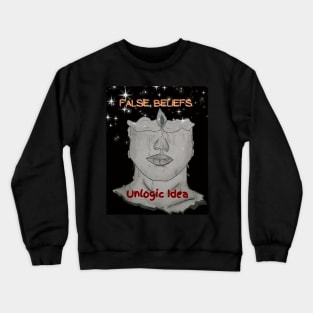 thinking will and believe in your mind Crewneck Sweatshirt